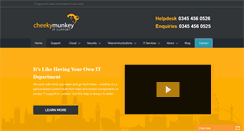 Desktop Screenshot of cheekymunkey.co.uk